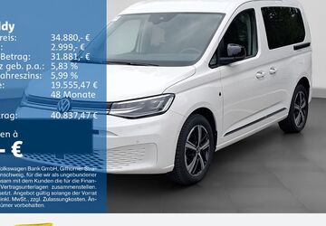 VW Caddy 34.546 km 33.660 &euro; Bochum 44892