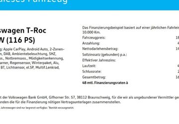 VW T-Roc 35.801 km 18.690 &euro; Wuppertal 42109