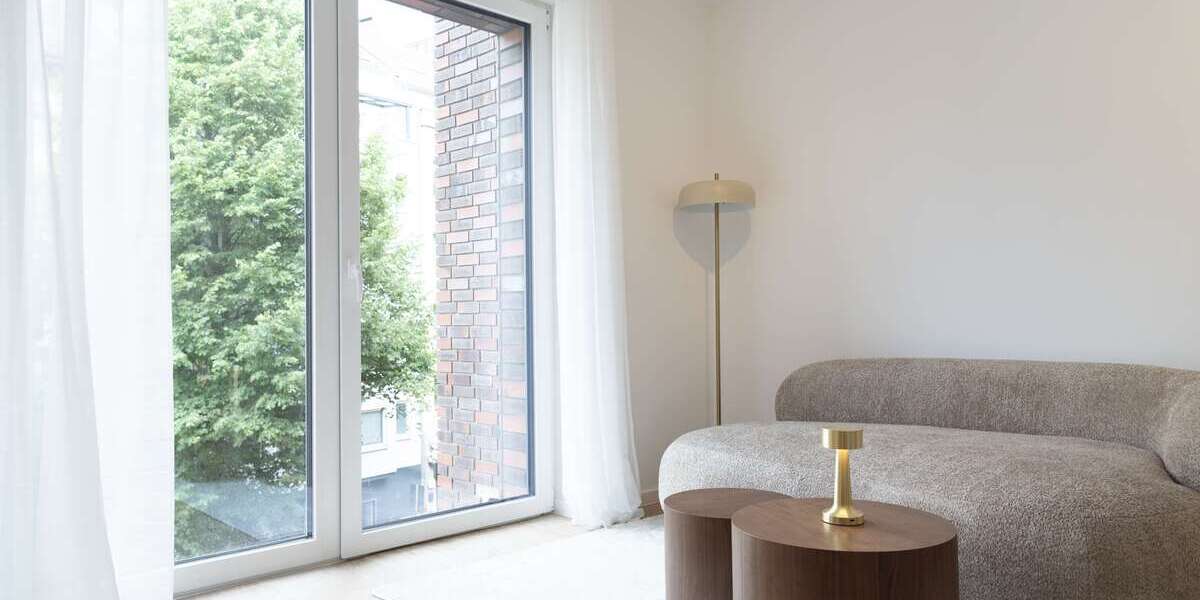 Etagenwohnung Düsseldorf Flingern Süd - 1 Zimmer, 39 m&sup2;, 970&euro; | Angebot:27270498