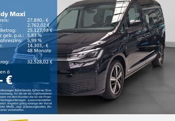 VW Caddy Maxi 50.314 km 27.420 &euro; Gelsenkirchen 45888