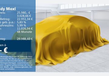 VW Caddy Maxi 66.962 km 25.980 &euro; Remscheid 42897